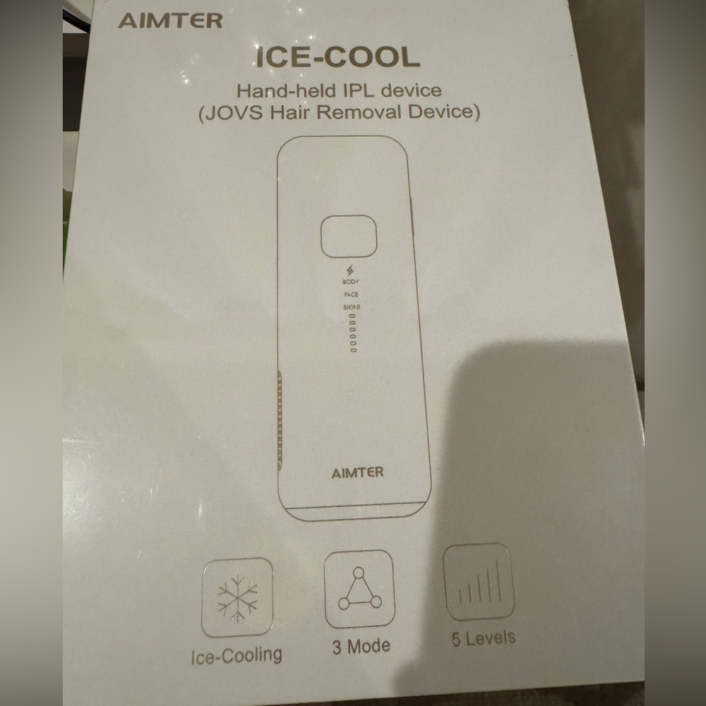 Ice-Cool Handheld IPL Device - White